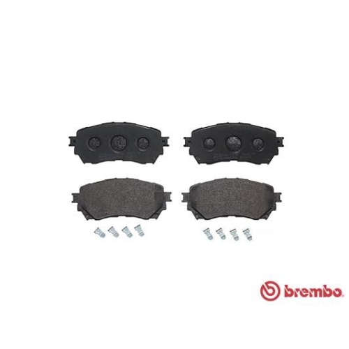 Bremsbelagsatz Scheibenbremse Brembo P49048 Prime Line für Mazda Mazda (faw)