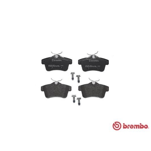 Bremsbelagsatz Scheibenbremse Brembo P61114 Prime Line für Citroën Peugeot DS