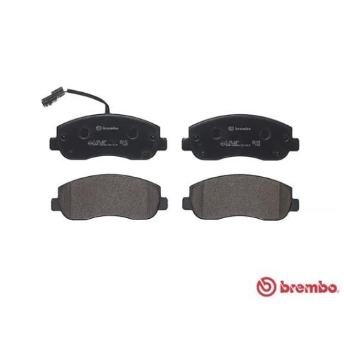 Bremsbelagsatz Scheibenbremse Brembo P68062 Prime Line für Nissan Opel Renault