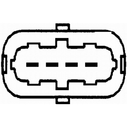 Luftmassenmesser Hella 8ET 009 149-131 für Alfa Romeo Fiat Lancia Opel Saab