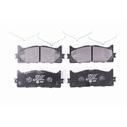 Bremsbelagsatz Scheibenbremse Hella Pagid 8DB 355 012-401 für Toyota Vorderachse