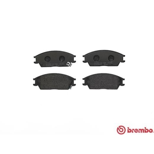 Bremsbelagsatz Scheibenbremse Brembo P30024 Prime Line für Honda Hyundai