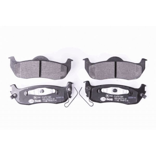 Bremsbelagsatz Scheibenbremse Hella Pagid 8DB 355 013-681 für Nissan Infiniti