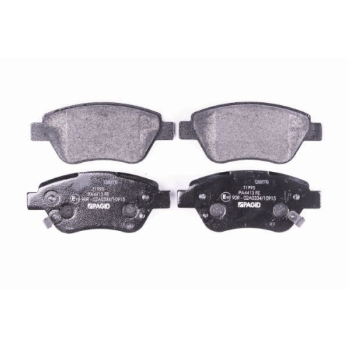 Bremsbelagsatz Scheibenbremse Hella Pagid 8DB 355 015-441 für Opel Vauxhall