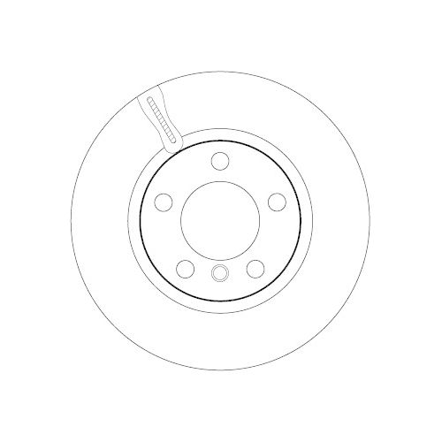 TRW 1X Bremsscheibe Vorderachse für Bmw für Fahrzeuge Mit Sportpaket