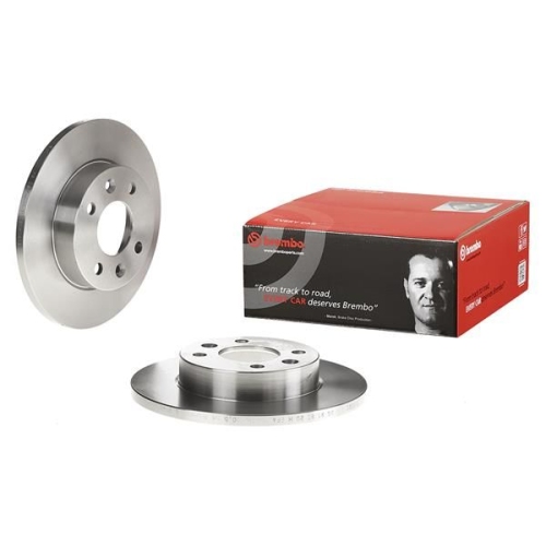 2X Brembo Bremsscheibe Vorderachse Prime Line für Renault Dacia