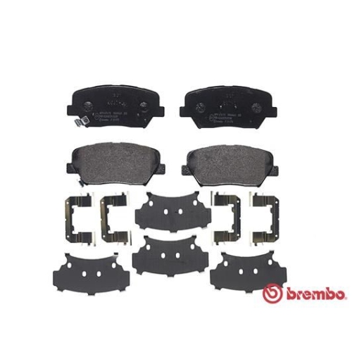 Bremsbelagsatz Scheibenbremse Brembo P30070 Prime Line für Hyundai Kia