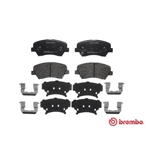 Bremsbelagsatz Scheibenbremse Brembo P30073 Prime Line für Hyundai Kia