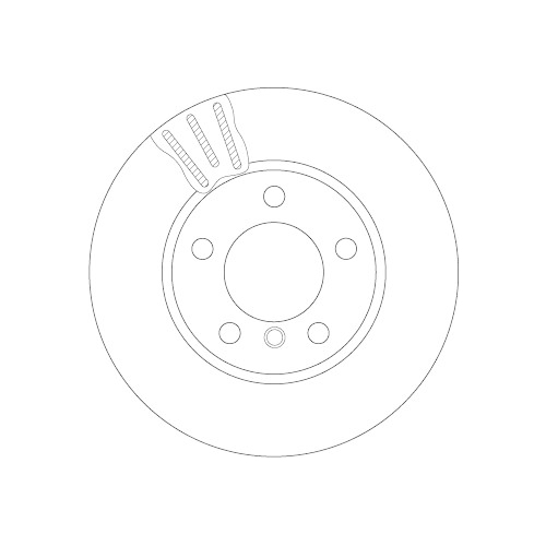 TRW 2X Bremsscheibe Vorderachse für Mini