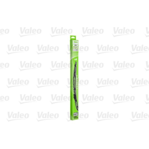 Wischblatt Valeo 576009 Compact für Beidseitig Beifahrerseitig Fahrerseitig