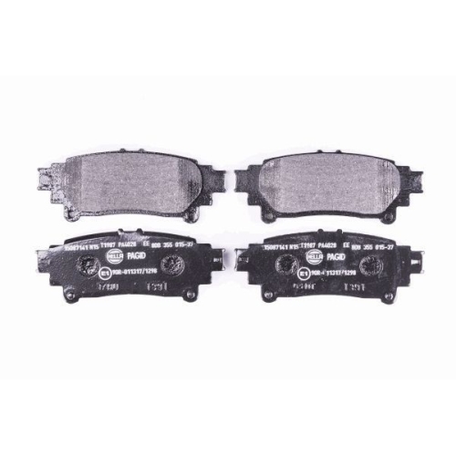 Bremsbelagsatz Scheibenbremse Hella Pagid 8DB 355 015-371 für Daihatsu Toyota