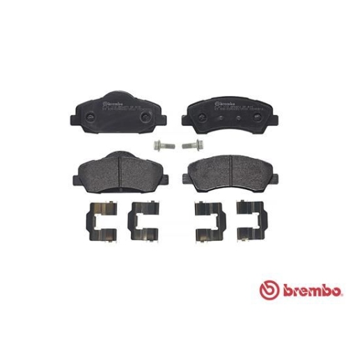 Bremsbelagsatz Scheibenbremse Brembo P61113 Prime Line für Citroën Peugeot