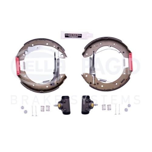 Bremsbackensatz Hella Pagid 8DB 355 004-501 Shoe Kit Pro für Peugeot Renault