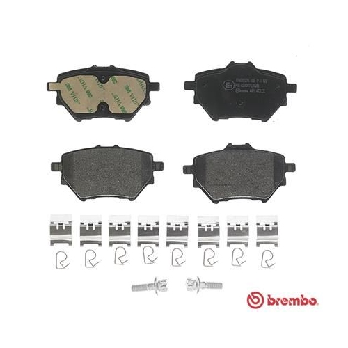 Bremsbelagsatz Scheibenbremse Brembo P61122 Prime Line für Citroën Opel Peugeot