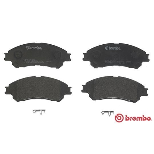 Bremsbelagsatz Scheibenbremse Brembo P79032 Prime Line für Mitsubishi Suzuki