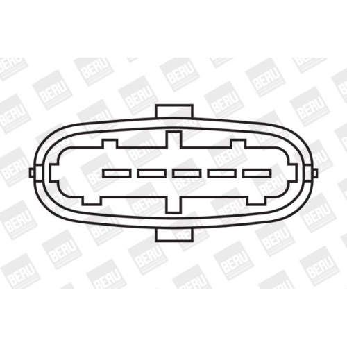 Zündspule Borgwarner (beru) ZS358 für Opel Vauxhall General Motors