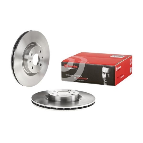 2X Brembo Bremsscheibe Prime Line für Alfa Romeo Citroën Fiat Lancia