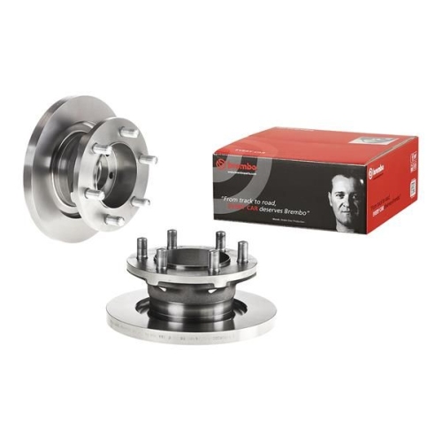 1X Brembo Bremsscheibe Vorderachse Prime Line für Iveco