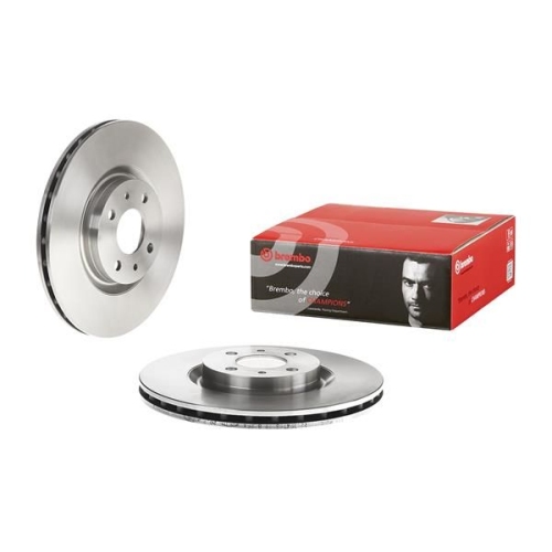 2X Brembo Bremsscheibe Vorderachse Prime Line für Alfa Romeo Fiat