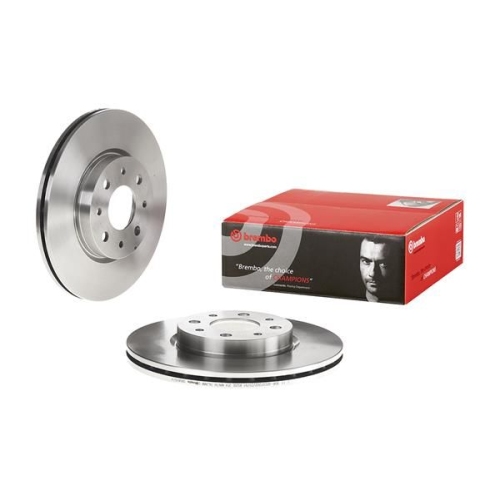 2X Brembo Bremsscheibe Vorderachse Prime Line für Alfa Romeo Fiat Lancia