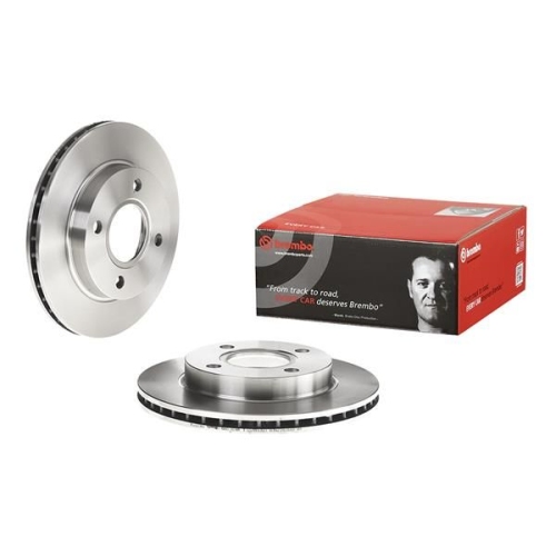 2X Brembo Bremsscheibe Vorderachse Prime Line für Ford Mazda Carbodies