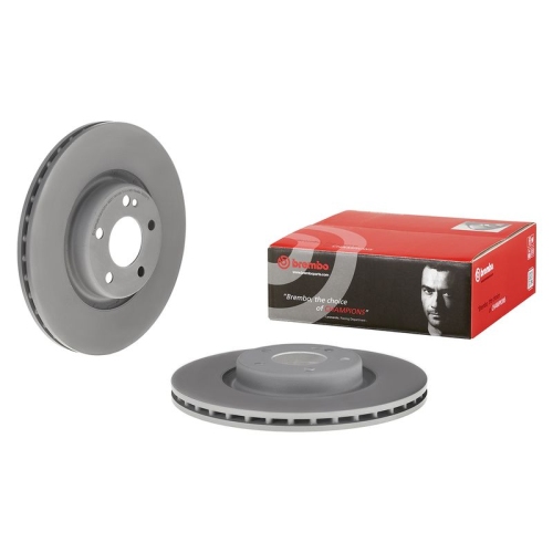 2X Brembo Bremsscheibe Prime Line - Co-cast für Mercedes Benz