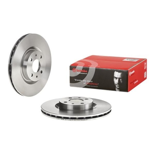 2X Brembo Bremsscheibe Vorderachse Prime Line für Alfa Romeo Fiat Lancia