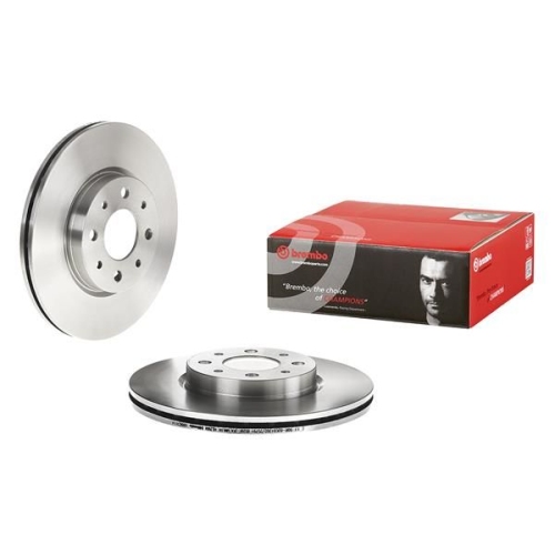 2X Brembo Bremsscheibe Vorderachse Prime Line für Alfa Romeo Fiat Lancia