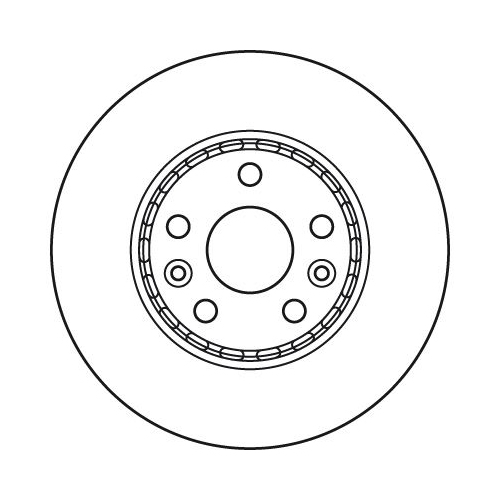 TRW 2X Bremsscheibe für Mercedes Benz Nissan