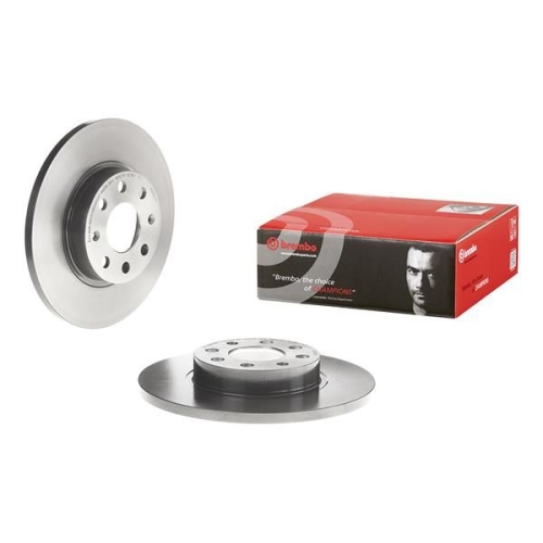 2X Brembo Bremsscheibe Vorderachse Prime Line - Uv Coated für Fiat