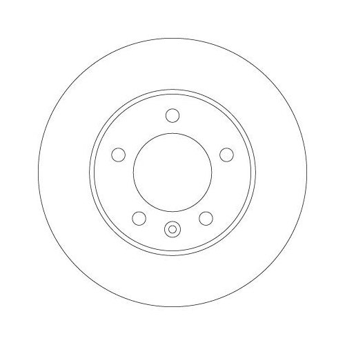 TRW 2X Bremsscheibe Hinterachse für Opel Renault Vauxhall