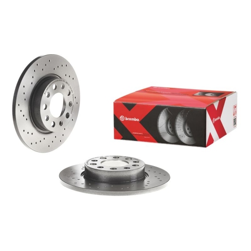 2X Disco Freno Brembo 08.9364.2X Xtra Line - Xtra per Alfa Romeo Fiat Jeep