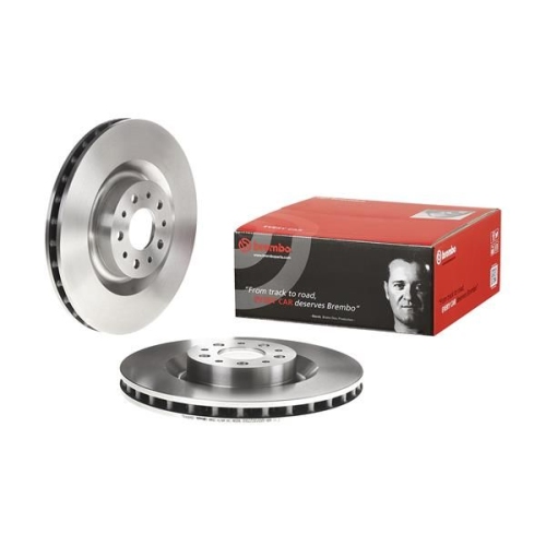 2X Brembo Bremsscheibe Vorderachse Prime Line für Fiat Opel Vauxhall