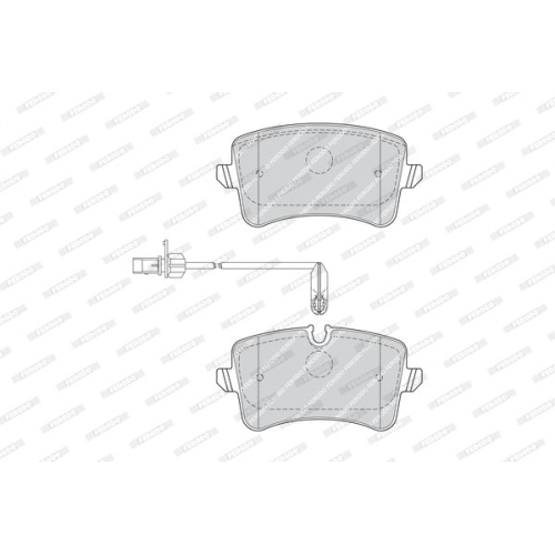 Bremsbelagsatz Scheibenbremse Ferodo FDB4410 Premier für Audi Porsche VW
