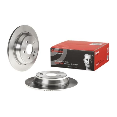 2X Brembo Bremsscheibe Prime Line für Mercedes Benz