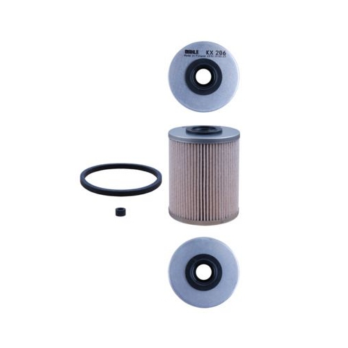 Kraftstofffilter Mahle KX 206D für Citroën Gmc Mitsubishi Nissan Opel Peugeot