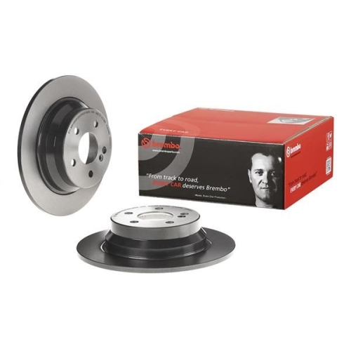 2X Brembo Bremsscheibe Prime Line - Uv Coated für Mercedes Benz