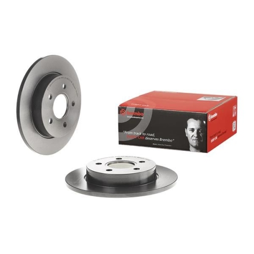 2X Brembo Bremsscheibe Prime Line - Uv Coated für Ford Ford (changan)