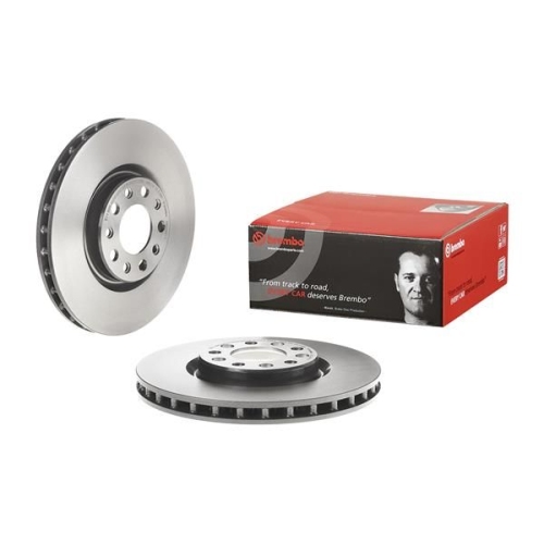 2X Brembo Bremsscheibe Vorderachse Prime Line - Uv Coated für Alfa Romeo