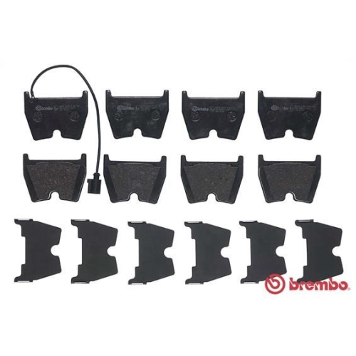 Bremsbelagsatz Scheibenbremse Brembo P85152 Prime Line für Audi Fiat Seat Skoda