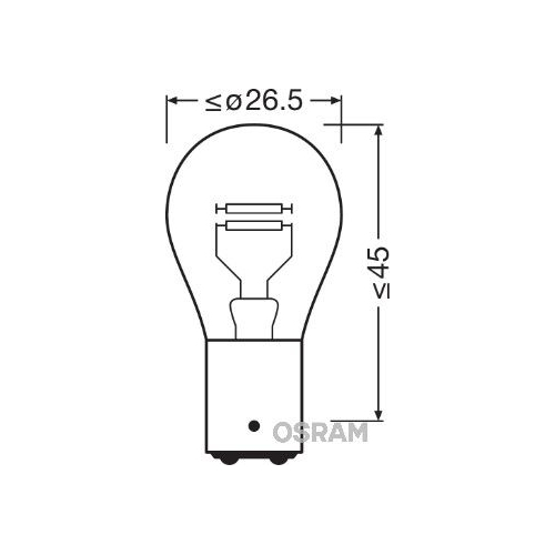 Glühlampe Blinkleuchte Ams-osram 7240 Original für Jenbacher