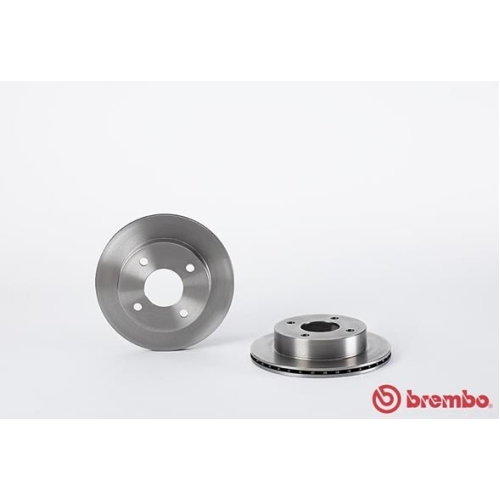 2X Brembo Bremsscheibe Vorderachse Prime Line für Nissan