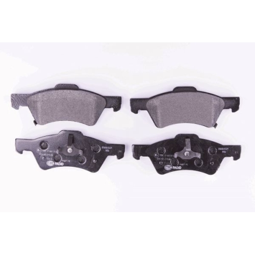 Bremsbelagsatz Scheibenbremse Hella Pagid 8DB 355 010-061 für Chrysler Dodge