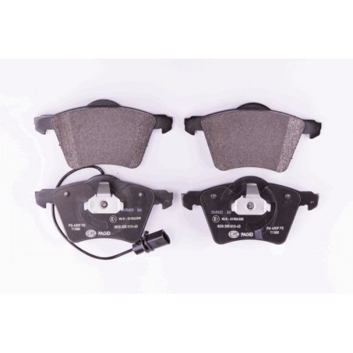 Bremsbelagsatz Scheibenbremse Hella Pagid 8DB 355 010-631 für Audi Ford Seat VW