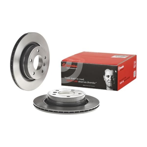 2X Brembo Bremsscheibe Hinterachse Prime Line - Uv Coated für Bmw