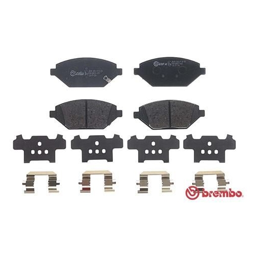 Bremsbelagsatz Scheibenbremse Brembo P59093 Prime Line für Opel Vauxhall