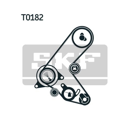 Zahnriemensatz Skf VKMA 05609 für Honda Opel Vauxhall Chevrolet