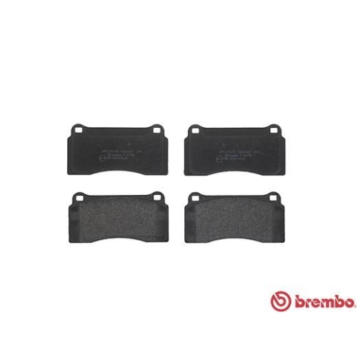 Bremsbelagsatz Scheibenbremse Brembo P36018 Prime Line für Daimler Jaguar Nissan