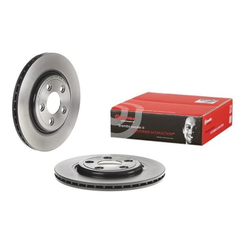 2X Brembo Bremsscheibe Prime Line - Uv Coated für Daimler Jaguar