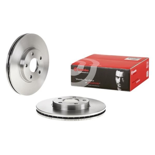 2X Brembo Bremsscheibe Vorderachse Prime Line für Ford